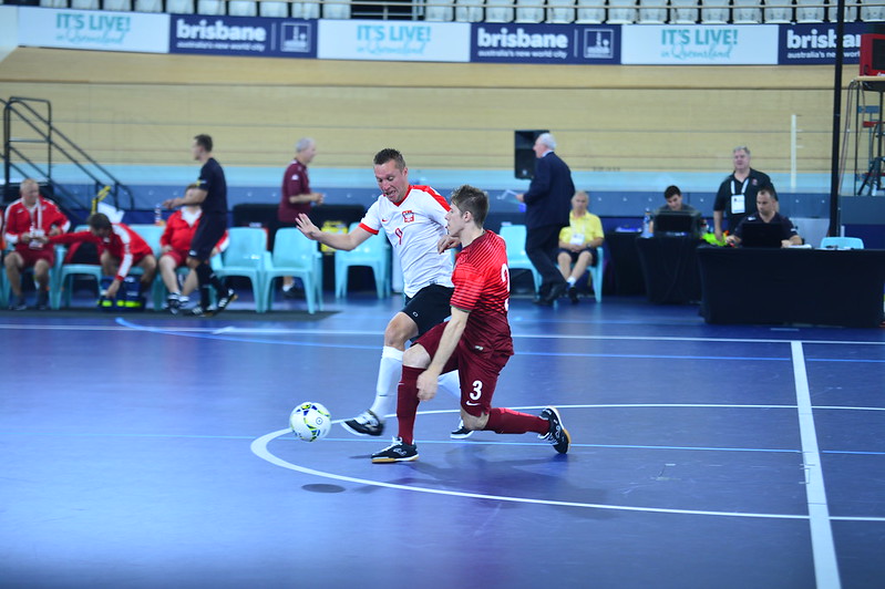 Futsal for athletes with intellectual impairments